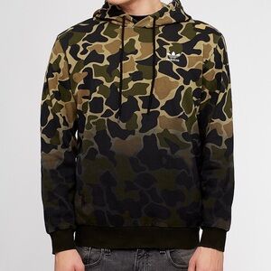 Adidas Originals Camo Pullover Hoodie XL